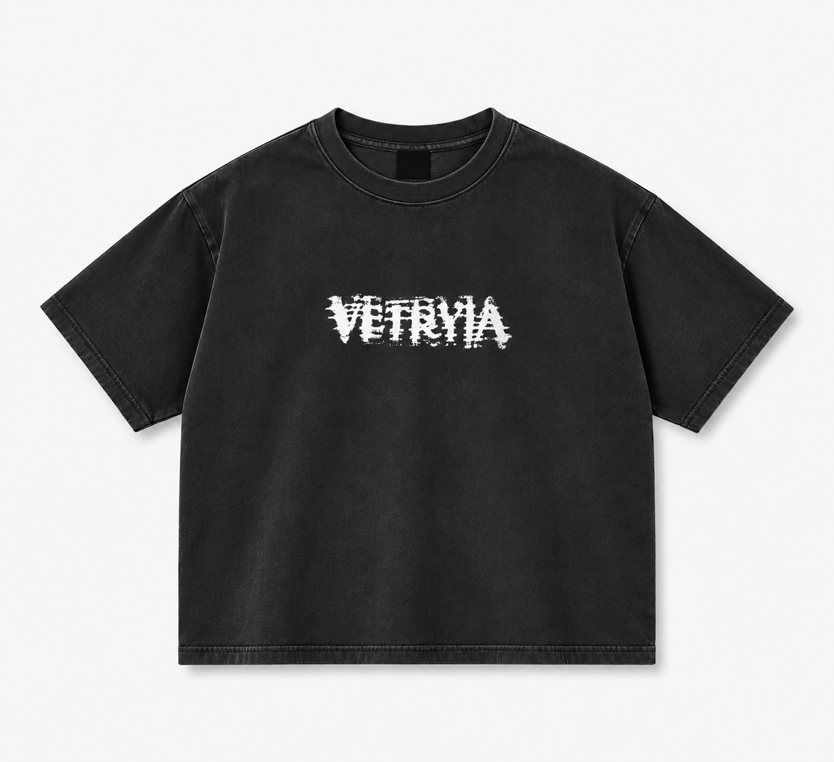 T-shirt Boxy Fit "Society Blurs Your Vision"
