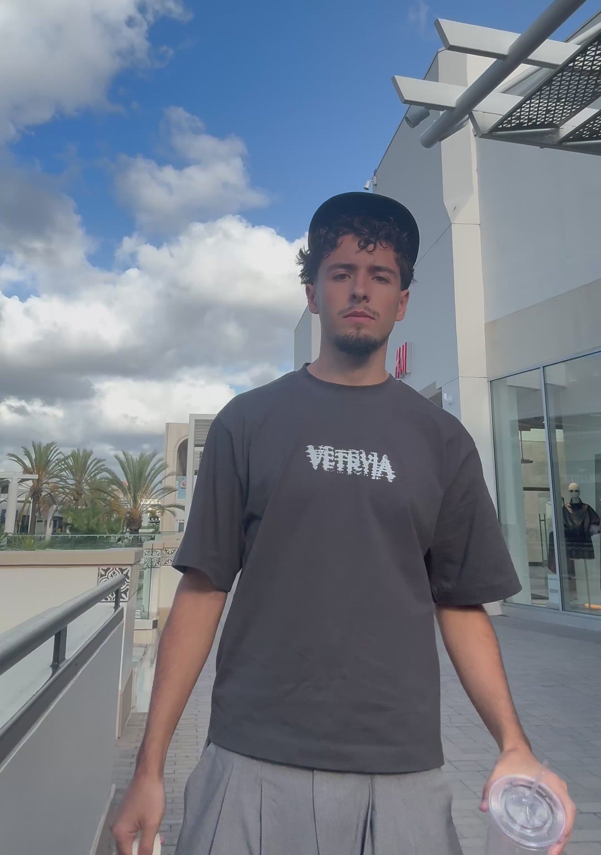 T-shirt Boxy Fit "Society Blurs Your Vision"
